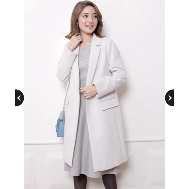 2018ss今期新品♡ジャスグリッティー♡チェスターコート サイズ0 2018ss今期新品♡ジャスグリッティー♡チェスターコート サイズ0