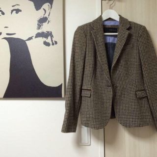 ザラ(ZARA)のZARAメンズライクウールジャケット(テーラードジャケット)