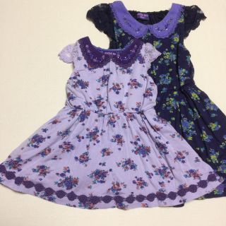 アナスイミニ(ANNA SUI mini)のアナスイ ミニ 90ワンピース 【べべ トッカ ファミリア ジルスチュアート】(ワンピース)