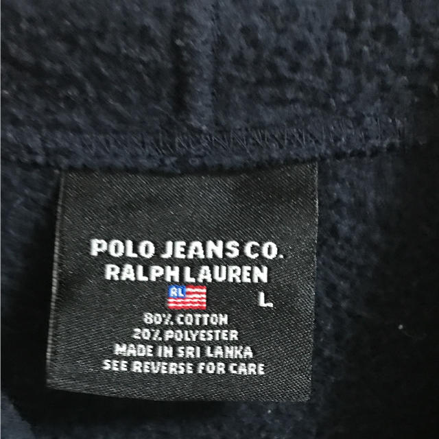POLO RALPH LAUREN(ポロラルフローレン)のポロ ジーンズ ビンテージ パーカー ロゴ 古着 メンズのトップス(パーカー)の商品写真