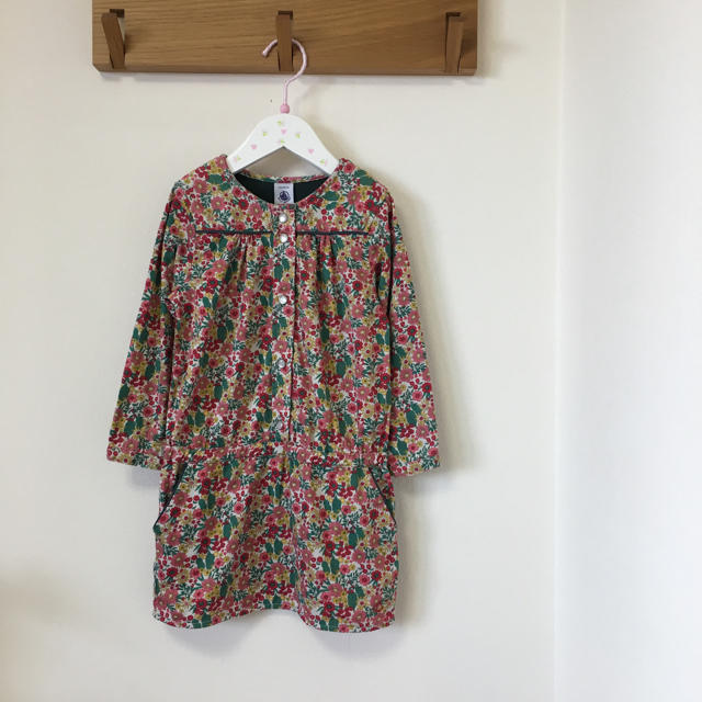 PETIT BATEAU(プチバトー)のプチバトー☆ワンピース3A キッズ/ベビー/マタニティのキッズ服女の子用(90cm~)(ワンピース)の商品写真