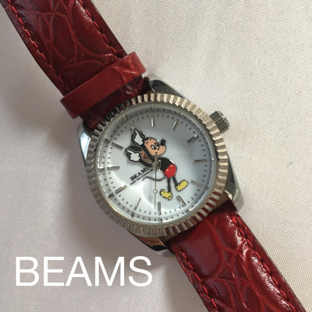 BEAMS(ビームス)のBEAMS mickey腕時計 レディースのファッション小物(腕時計)の商品写真