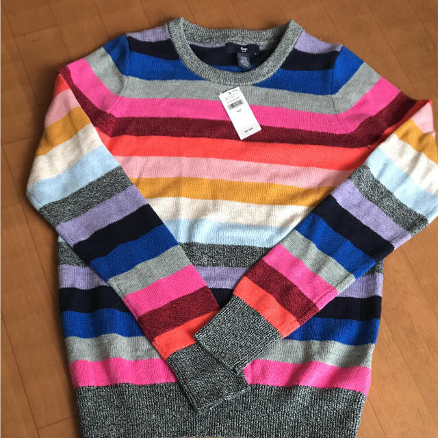 GAP(ギャップ)のgap クレイジーストライプ ニット XXS レディースのトップス(ニット/セーター)の商品写真