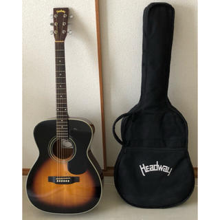 超美品　Headway  HCF-18アコースティックギター