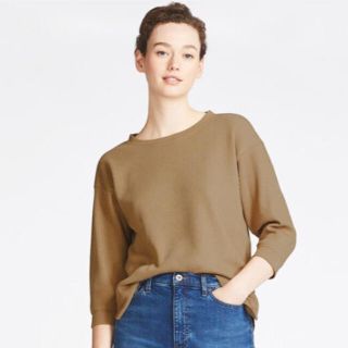 ユニクロ(UNIQLO)のUNIQLO♡ワッフルクルーネックT(Tシャツ(長袖/七分))