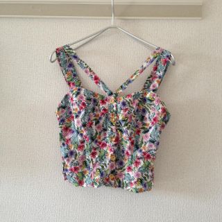 トップショップ(TOPSHOP)のTOP SHOP(ベアトップ/チューブトップ)
