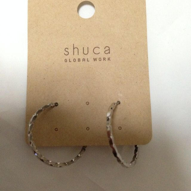 GLOBAL WORK(グローバルワーク)のshuca フープピアス レディースのアクセサリー(ピアス)の商品写真