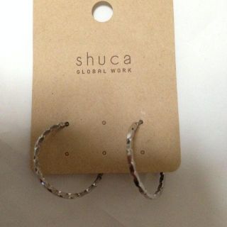 グローバルワーク(GLOBAL WORK)のshuca フープピアス(ピアス)