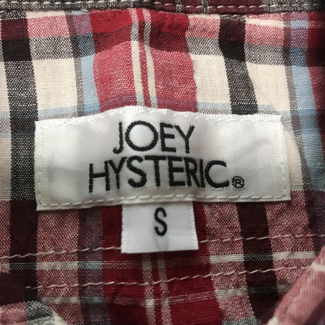 JOEY HYSTERIC(ジョーイヒステリック)のJOEY HYSTERIC チェックシャツ キッズ/ベビー/マタニティのキッズ服女の子用(90cm~)(ブラウス)の商品写真