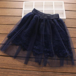 140cm  スカート チュール 韓国子供服 キッズ(スカート)
