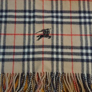 バーバリー(BURBERRY)の送料込BURBERRY LONDON 大判ショール(クリーニング済)(マフラー/ショール)