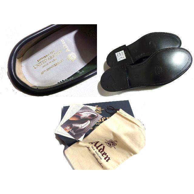 Alden - 新品 UA アローズ 25周年 別注 オールデン コードバン Alden - 新品 UA アローズ 25周年 別注 オールデン コードバン