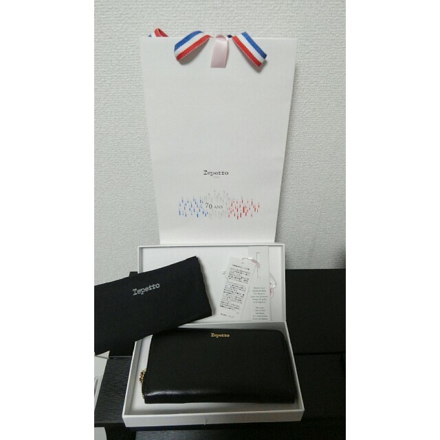 レペット repetto ロングウォレット 長財布 Black 新品・未使用 レペット repetto ロングウォレット 長財布 Black 新品・未使用