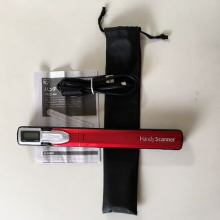ハンディースキャナー　HSC-A04　SDカード8GB＆新品電池入れました。(その他)