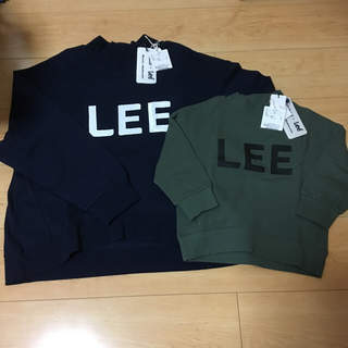 リー(Lee)の新品 アプレレクール✖︎lee 親子セット100cm(Tシャツ/カットソー)