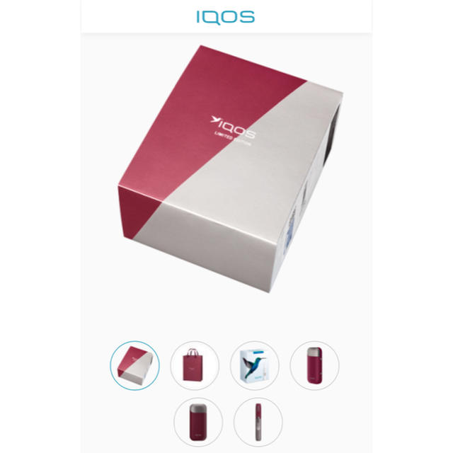 IQOS - 新品未登録ギフト用スペシャルパッケージ IQOS 2.4plus ダークレッドの通販 by ゆう's shop｜アイコスならラクマ