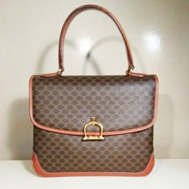 がございま CELINE ハンドバッグ hMRWx-m86264441232 マカダム柄 のでご