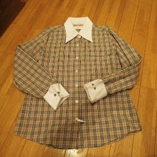 バーバリー(BURBERRY)のBURBERRY バーバリーロンドン ブラウスシャツ クリーニング済！(シャツ/ブラウス(長袖/七分))