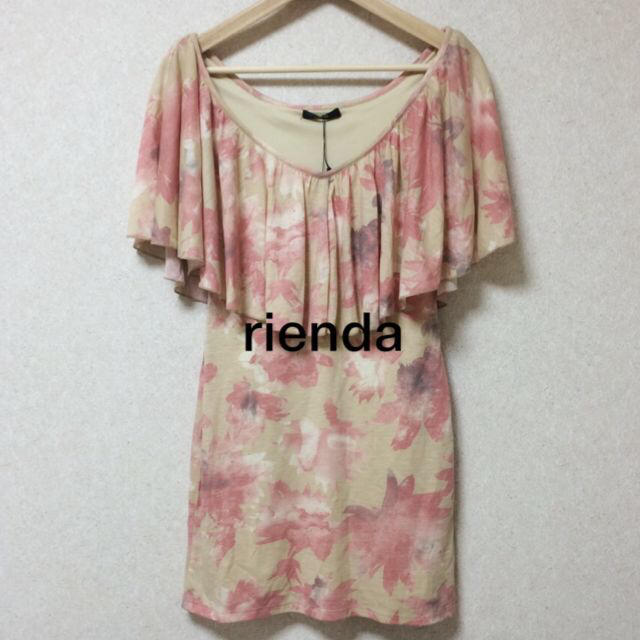 rienda(リエンダ)のrienda/新品タグ付き定番柄OP レディースのワンピース(ミニワンピース)の商品写真