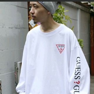 ゲス(GUESS)のGUESS ロンT ゲス(Tシャツ/カットソー(七分/長袖))