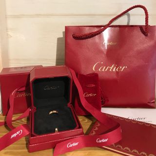 カルティエ(Cartier)のCartier カルティエ ラブリング リング イエローゴールド 8号(リング(指輪))