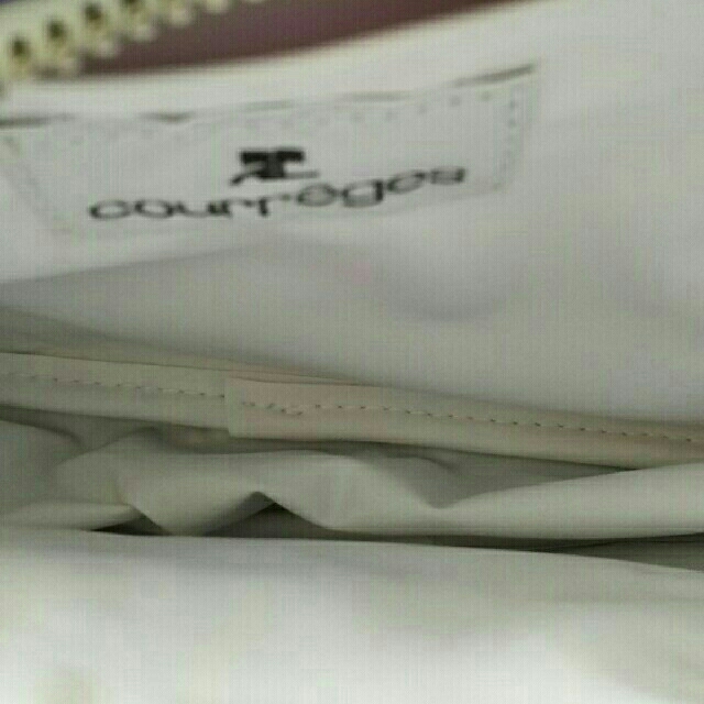 Courreges - courreges クレージュ エナメルミニバッグ 新品未 Courreges - courreges クレージュ エナメルミニバッグ 新品未