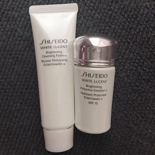 シセイドウ(SHISEIDO (資生堂))の★資生堂ホワイトルーセント洗顔&乳液★(洗顔料)