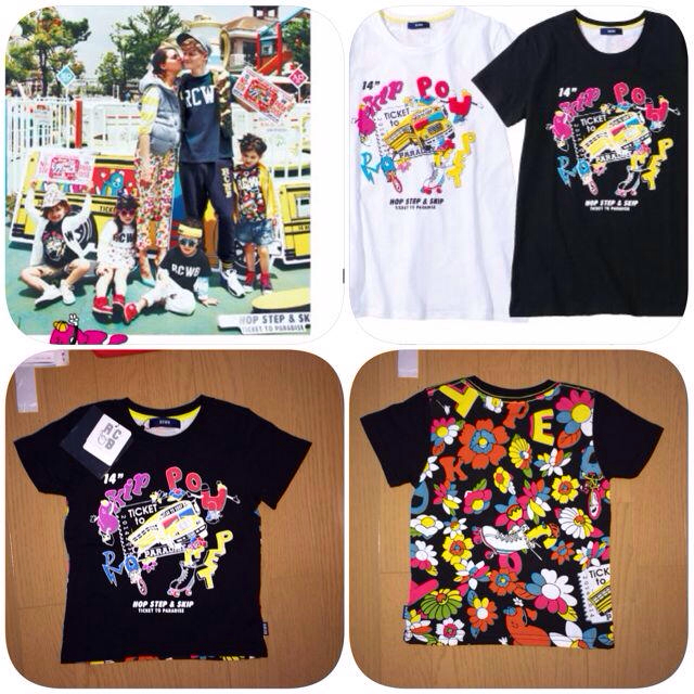 RODEO CROWNS(ロデオクラウンズ)の新品タグ付き RCWB キッズ Tシャツ キッズ/ベビー/マタニティのキッズ服男の子用(90cm~)(その他)の商品写真