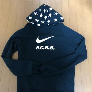 エフシーアールビー(F.C.R.B.)のnike fcrbパーカー ブラック(パーカー)