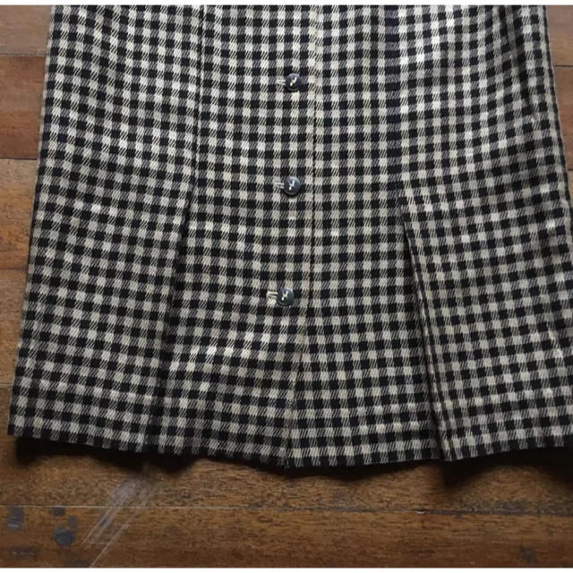 Lochie(ロキエ)のvintage ギンガムチェックタイトスカート レディースのスカート(ひざ丈スカート)の商品写真