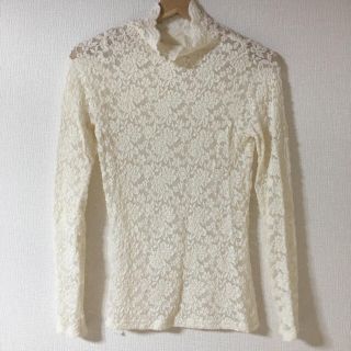 ロキエ(Lochie)のハイネック lace inner(カットソー(長袖/七分))