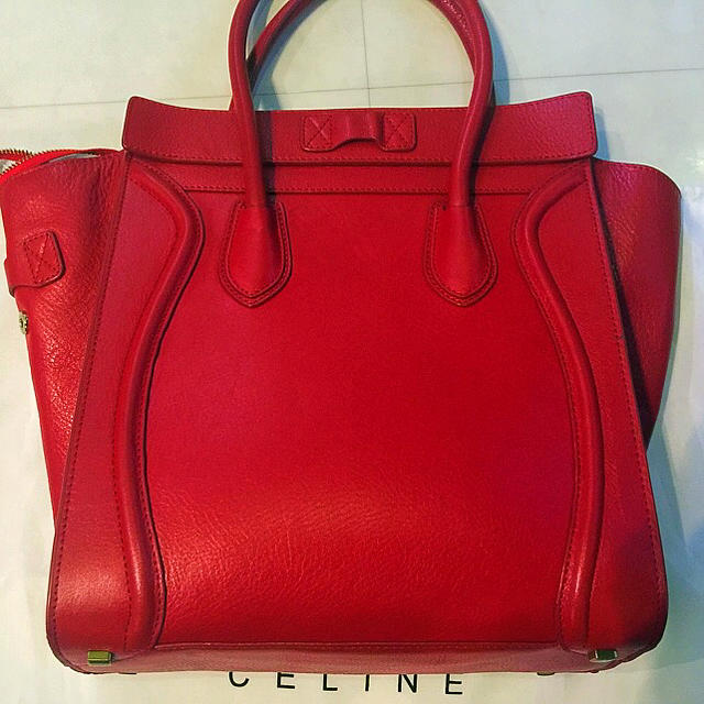 ノベルティー ハンドバッグ 赤 レディースのバッグ(ハンドバッグ)の商品写真