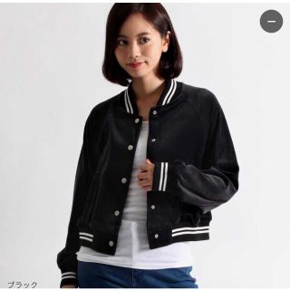 ウィゴー(WEGO)の新品 WEGO/ベロアショートスタジャン(スタジャン)