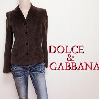 ドルチェアンドガッバーナ(DOLCE&GABBANA)の極美くびれ♪ドルチェアンドガッバーナ コーデュロイテーラード♡クロエ バーバリー(テーラードジャケット)