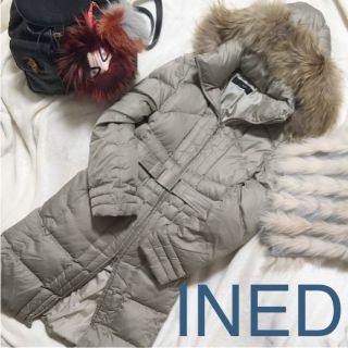 イネド(INED)のイネド 再入荷！大人気ロングダウン(ダウンコート)