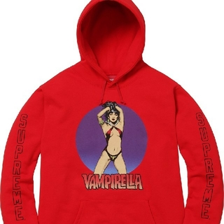 シュプリーム(Supreme)のSupreme Vampirella Hooded Sweatshirt red(パーカー)