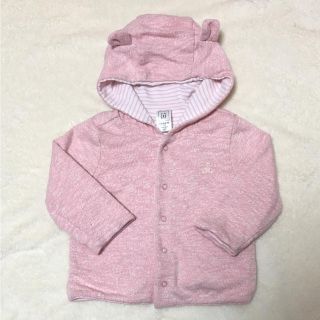 ベビーギャップ(babyGAP)のbabyGAP ベビーギャップ  くまさん パーカー  60cm(トレーナー)