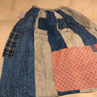 KAPITAL カントリー パッチワークスカート タグ付き✳︎ www