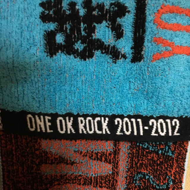 ONE OK ROCK(ワンオクロック)のONE OK  ROCK ツアータオル エンタメ/ホビーのアニメグッズ(タオル)の商品写真