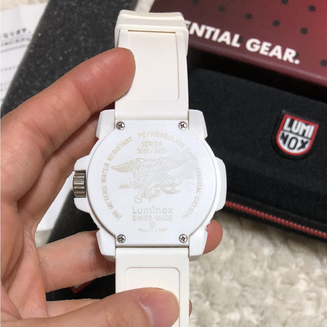 Luminox(ルミノックス)のLUMINOXルミノックス  ホワイトアウト3057 ラバー メンズの時計(腕時計(アナログ))の商品写真