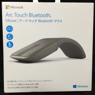 マイクロソフト(Microsoft)の【未使用】Microsoft アークタッチBluetoothマウス(PC周辺機器)