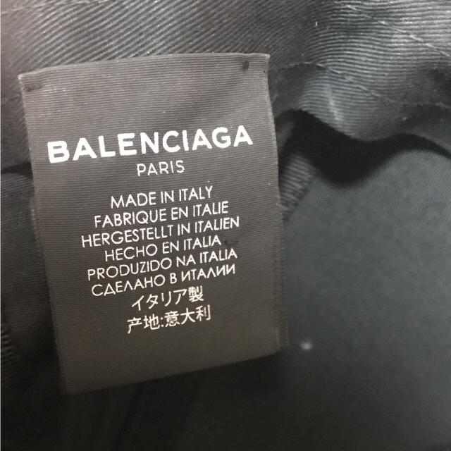 Balenciaga キャップ 正規品の通販 by り〜ん〜ご〜｜バレンシアガならラクマ - balenciaga 国産限定品