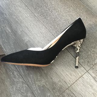 エストネーション(ESTNATION)の【新品！開封のみ】ALEXANDRE BIRMAN スエード×パイソン ヒール(ハイヒール/パンプス)