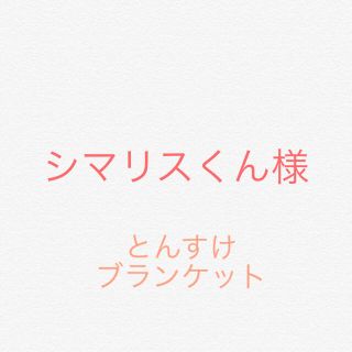 シマリスくん様☆ とんすけブランケット☆(その他)