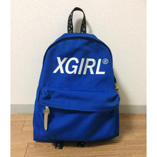 エックスガール(X-girl)のx-girl デカロゴリュック☆バックパック(リュック/バックパック)