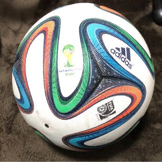 美品 adidas アディダス ブラズーカ 2014年W杯 公式球 5号球