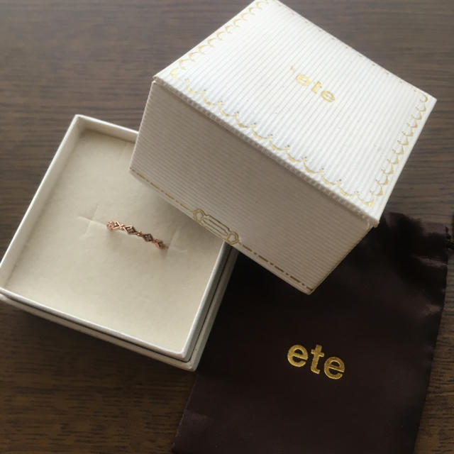 ete(エテ)の［売り切り特価］＊ete/K10リング レディースのアクセサリー(リング(指輪))の商品写真