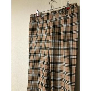 バーバリーブルーレーベル(BURBERRY BLUE LABEL)の☆ バーバリー ブルーレーベル ノバチェック ストレート パンツ  ☆(カジュアルパンツ)