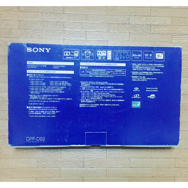 SONY(ソニー)のSONY デジタルフォトフレーム スマホ/家電/カメラのPC/タブレット(ディスプレイ)の商品写真
