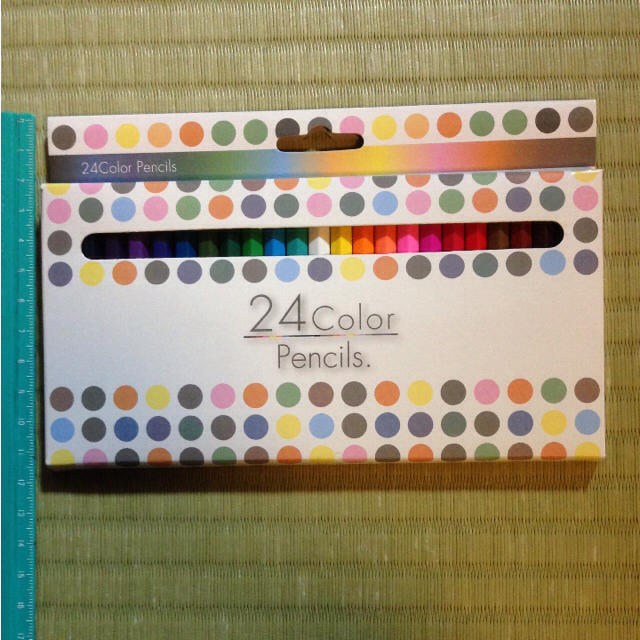 色鉛筆 24色 エンタメ/ホビーのアート用品(色鉛筆)の商品写真